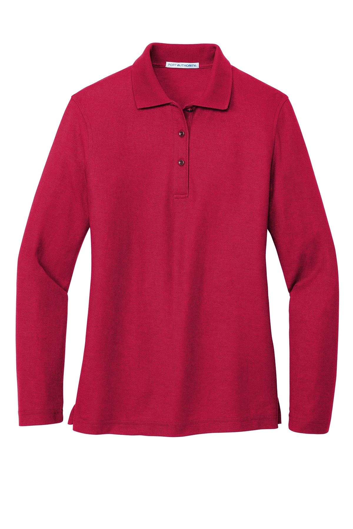 Port Authority® Women's Silk Touch™ Long Sleeve Polo
