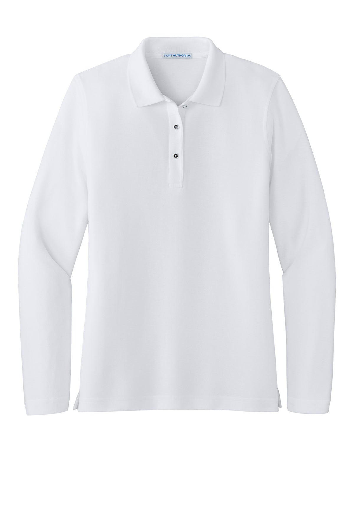 Port Authority® Women's Silk Touch™ Long Sleeve Polo