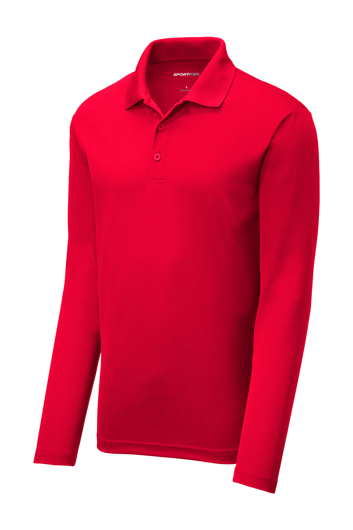 Sport-Tek® PosiCharge® RacerMesh® Long Sleeve Polo