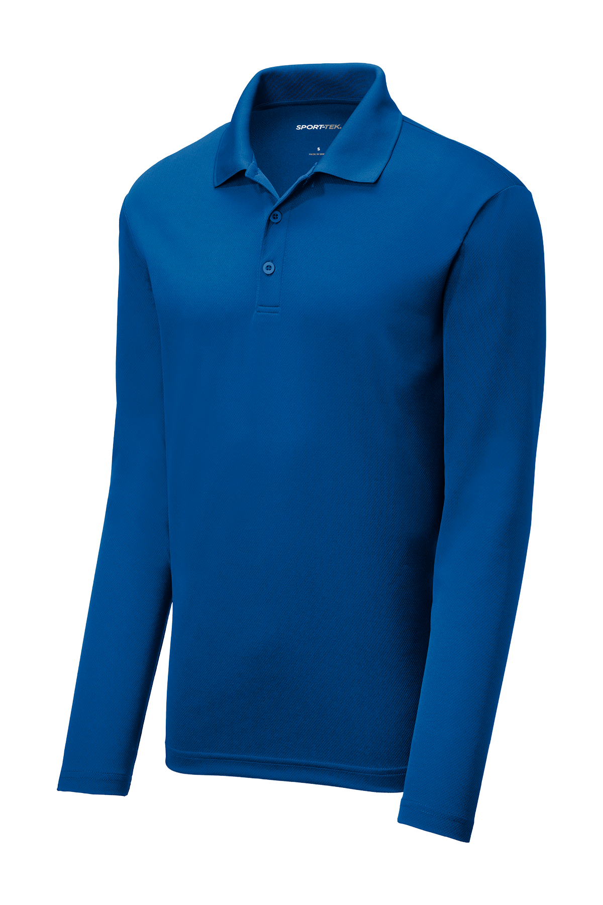 Sport-Tek® PosiCharge® RacerMesh® Long Sleeve Polo