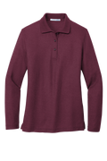 Port Authority® Women's Silk Touch™ Long Sleeve Polo