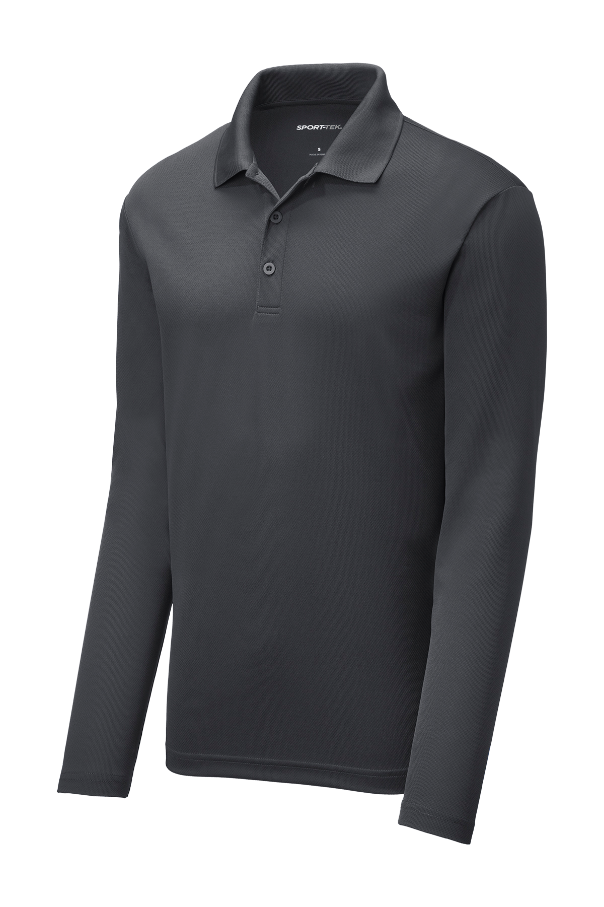 Sport-Tek® PosiCharge® RacerMesh® Long Sleeve Polo